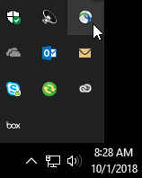 Window icon for the Cisco ANyConnect application