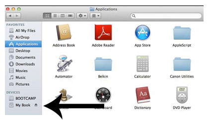 Eject external hard drive Eject external hard drive